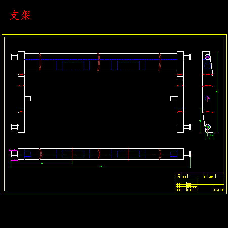 全自动液压升降机机械设备设计含8张CAD图