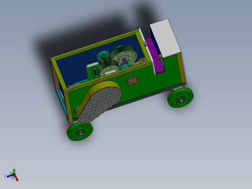 Q105-卧式钢筋切断机的设计 【三维SolidWorks】
