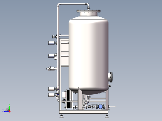 多介质活性炭装置sw21可编辑右视缩略图