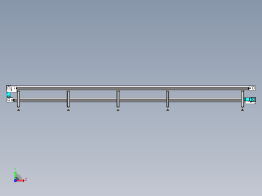 长7000-宽600-高700双层倍速链前视缩略图