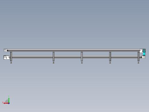 长7000-宽600-高700双层倍速链后视缩略图