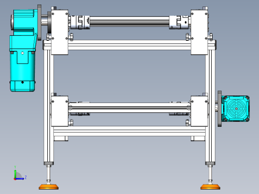 长7000-宽600-高700双层倍速链左视缩略图