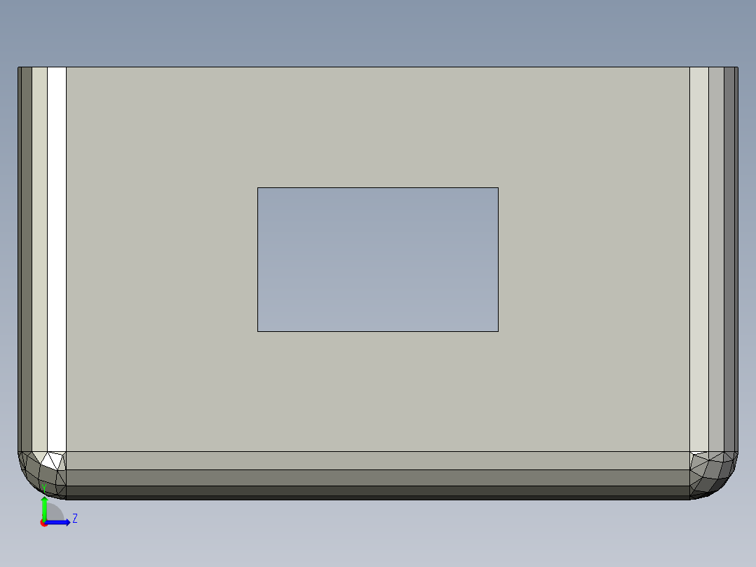 外壳USB模块左视图