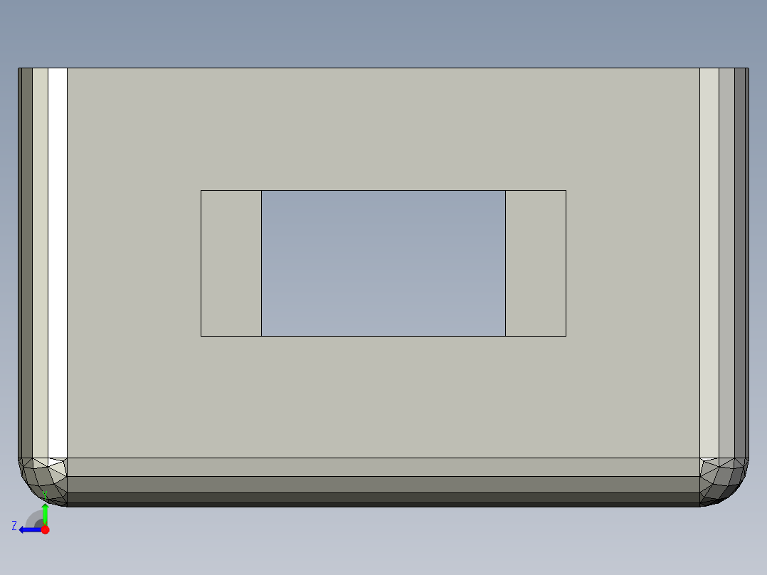 外壳USB模块右视图