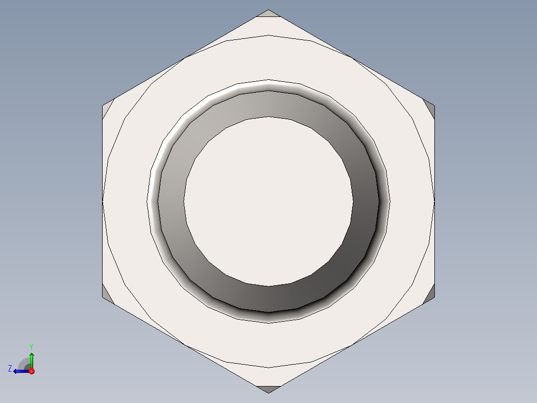 GB／T5780-2000 六角头螺栓C级M12×90右视图