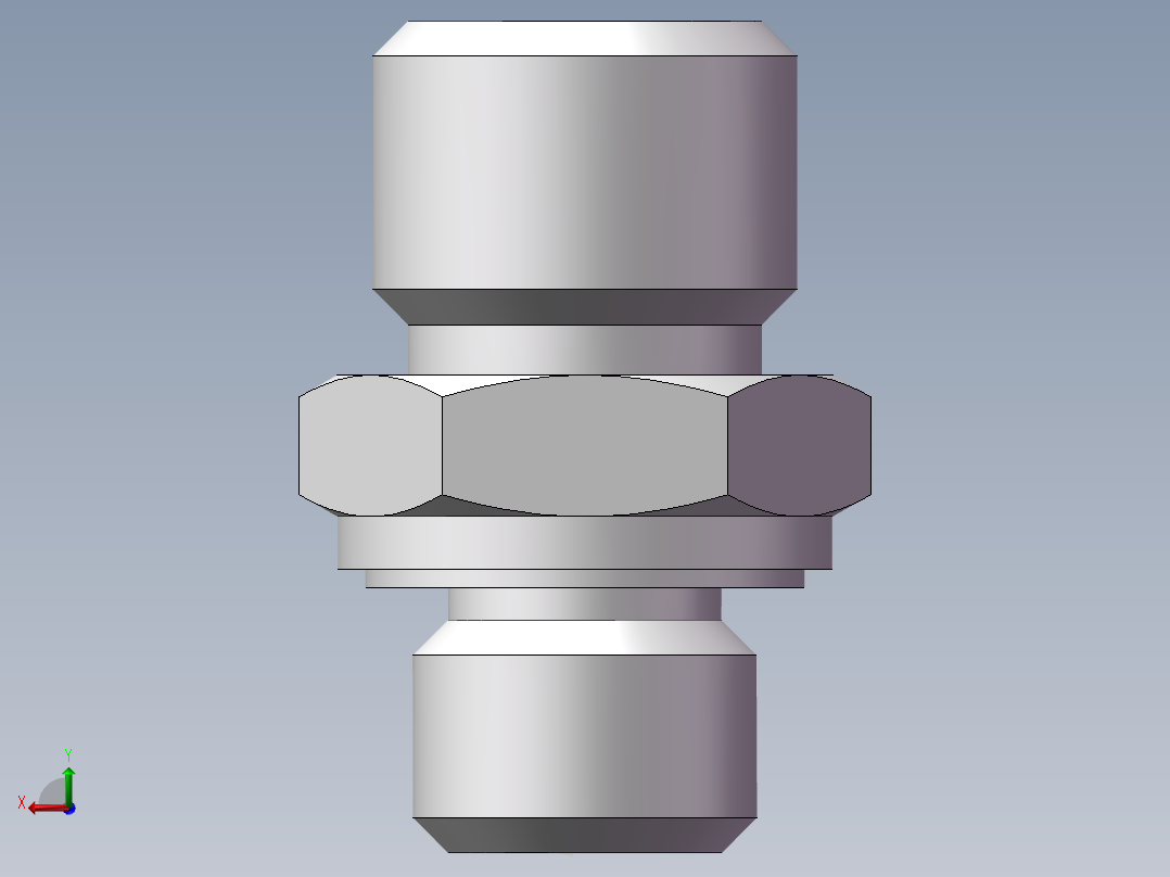 英制管螺纹ED密封、1CB-12-02WD后视图