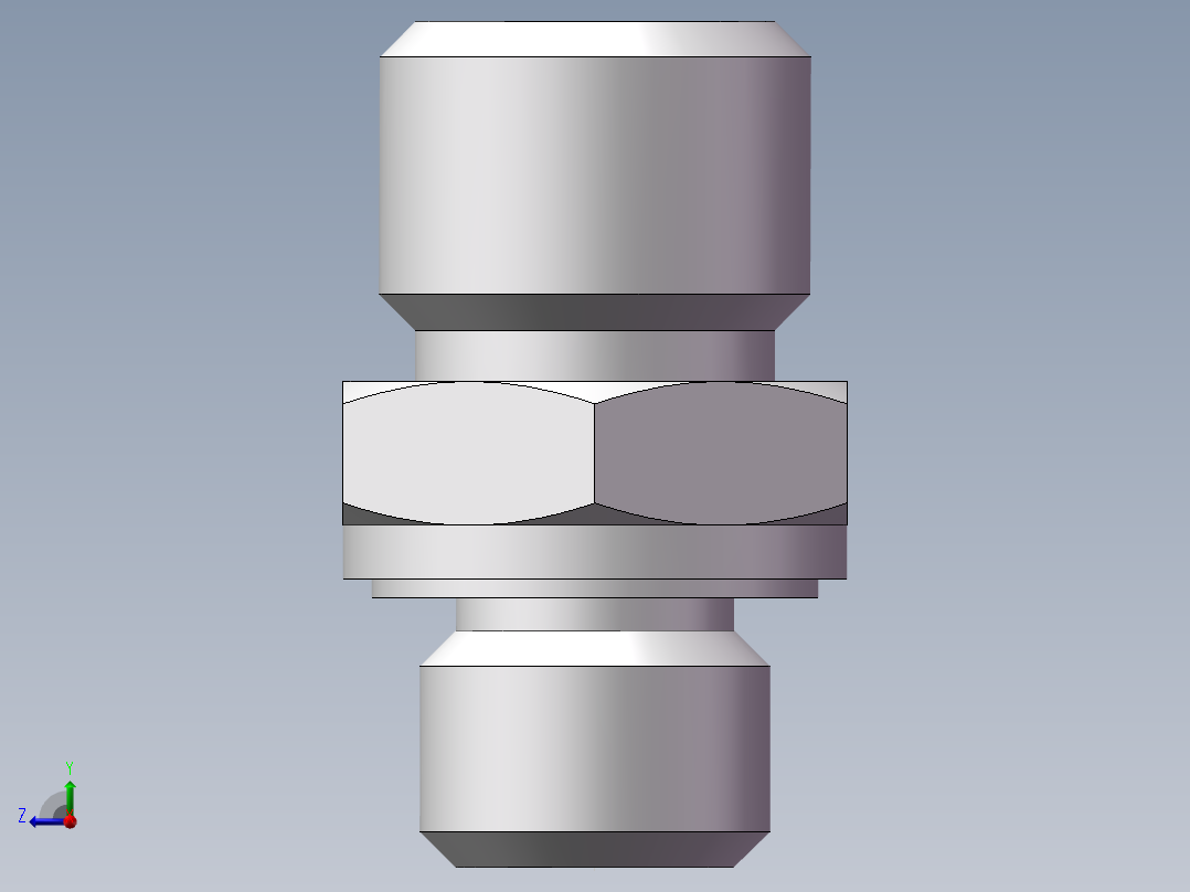 英制管螺纹ED密封、1CB-12-02WD右视图