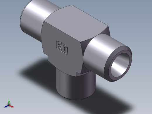 AC+AD 三通接头 T、AC-12