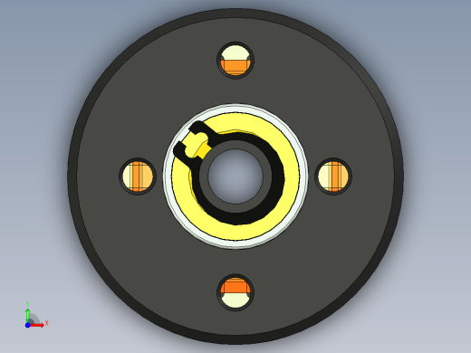 A0002533-T-Motor 云台电机 GB2208前视缩略图