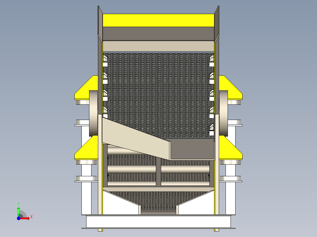B3003866-振动筛前视图