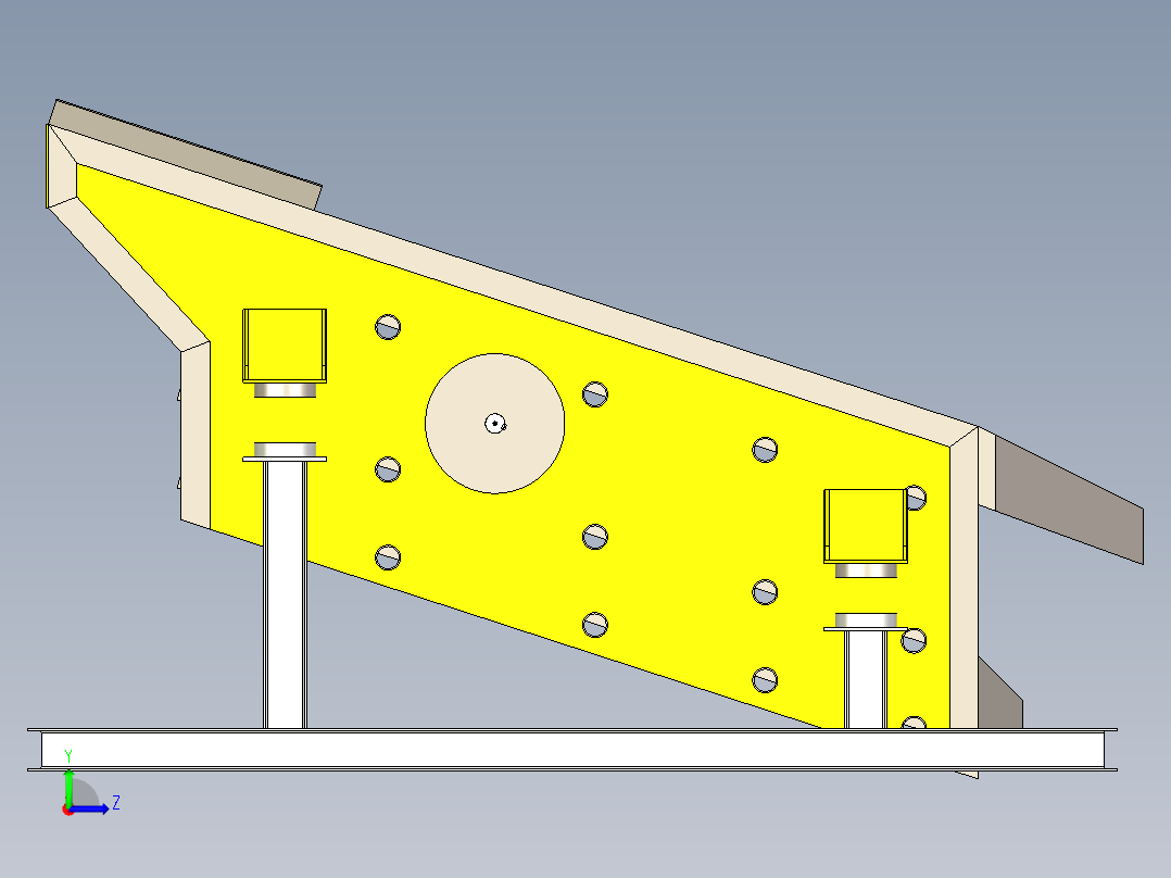 B3003866-振动筛左视图