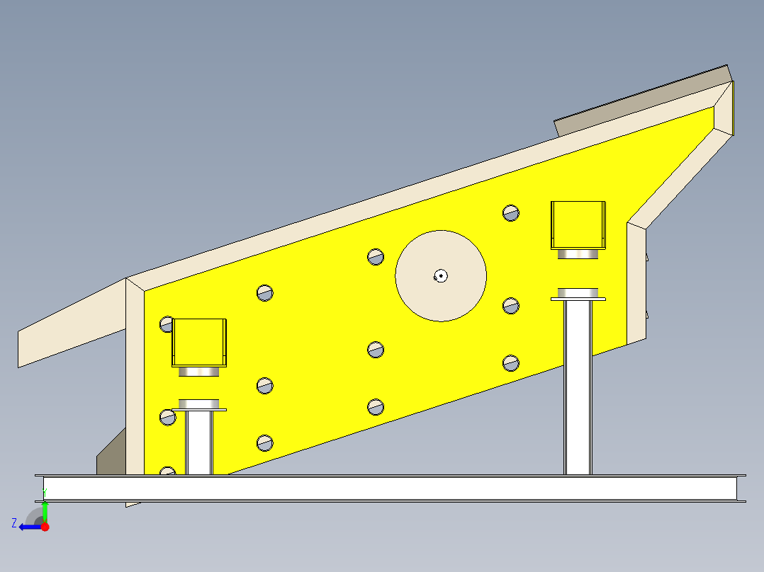 B3003866-振动筛右视图