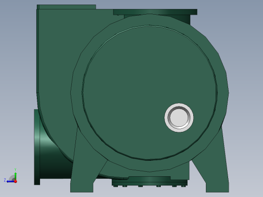 泵、水泵、ZJY-3300A罗茨泵(上海阳光)右视缩略图