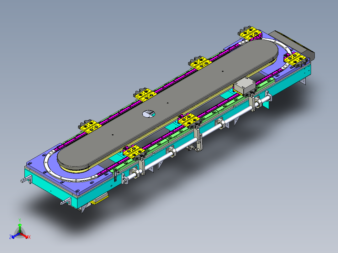 3C 产品外壳环形输送定位线