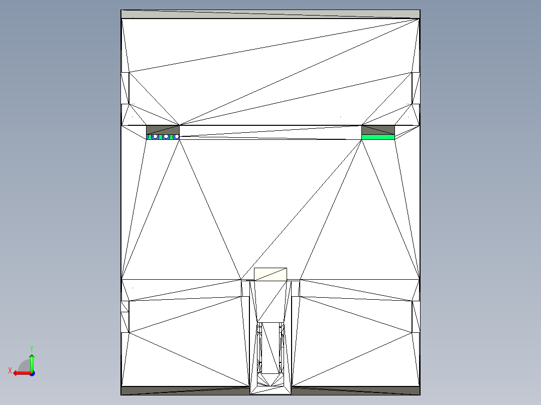 Raspberry Pico的Din导轨外壳套件后视图