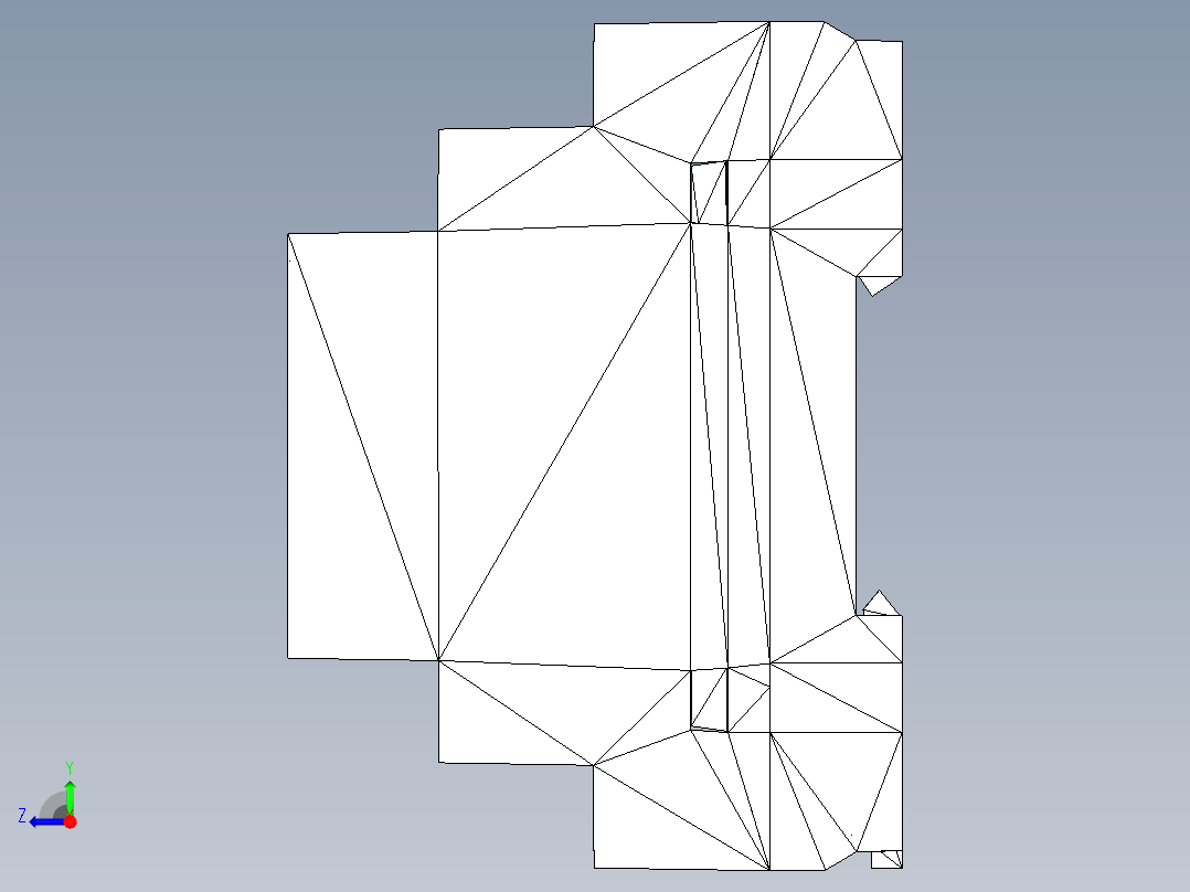 Raspberry Pico的Din导轨外壳套件右视图