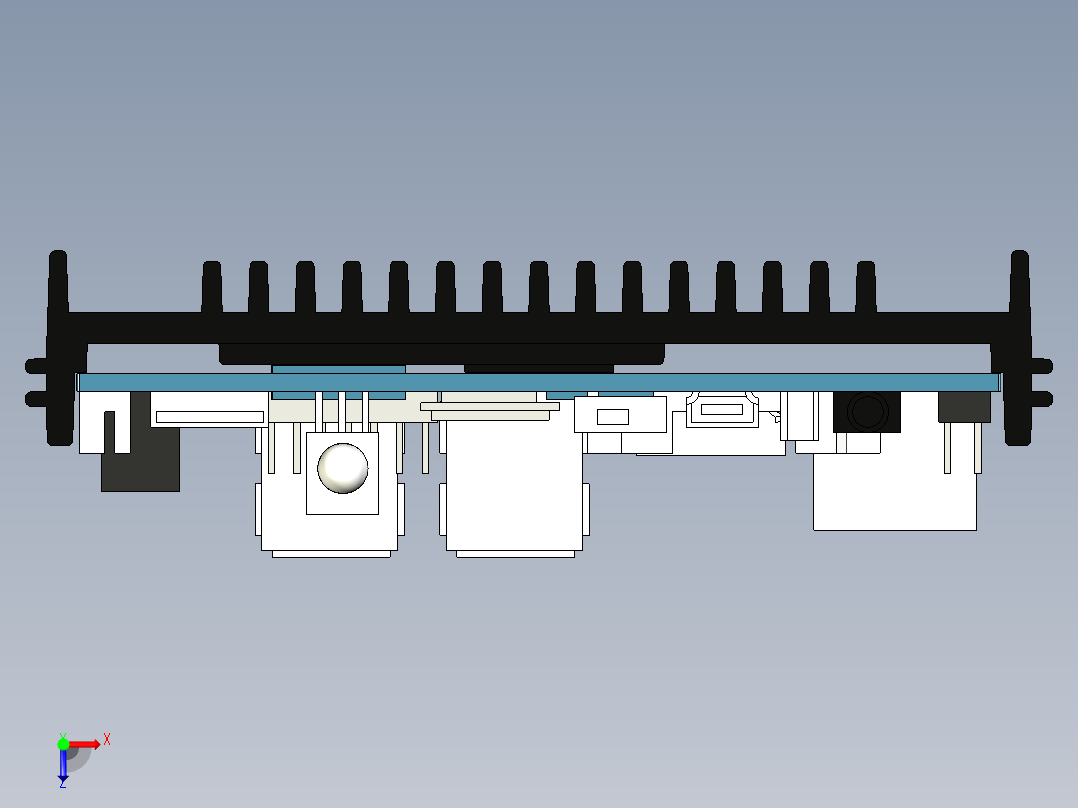 odroid n2 31俯视图