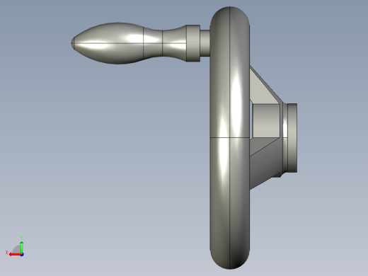 直径带方向盘(铝合金)带手柄_DIN 950直径100mm后视缩略图