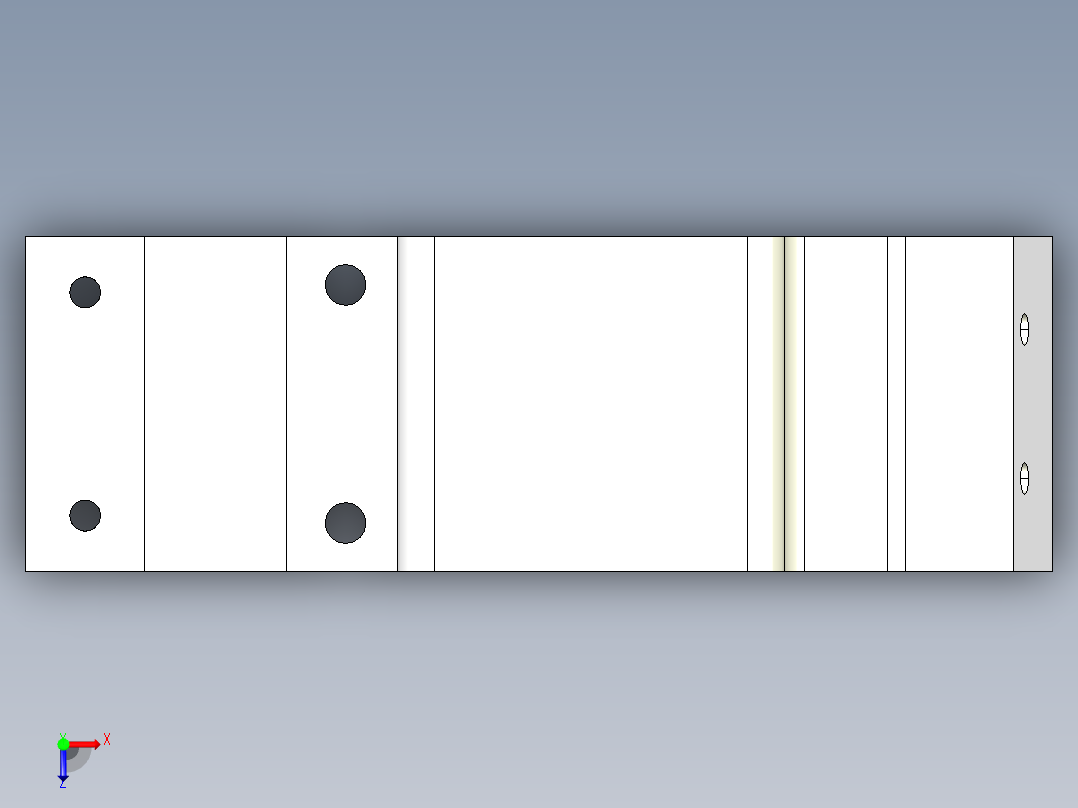 震动盘模型俯视图