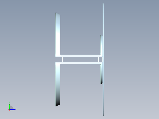 凳子左视缩略图