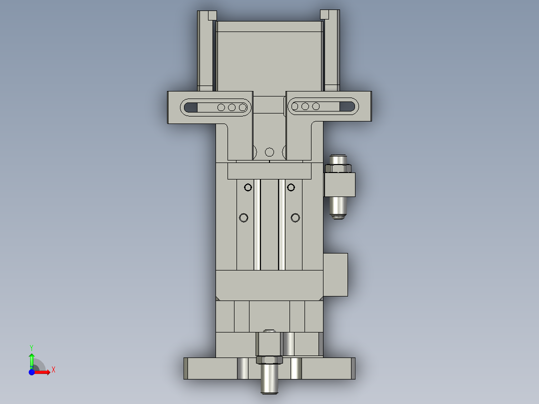 WWJZ-05-14-顶升组件前视图