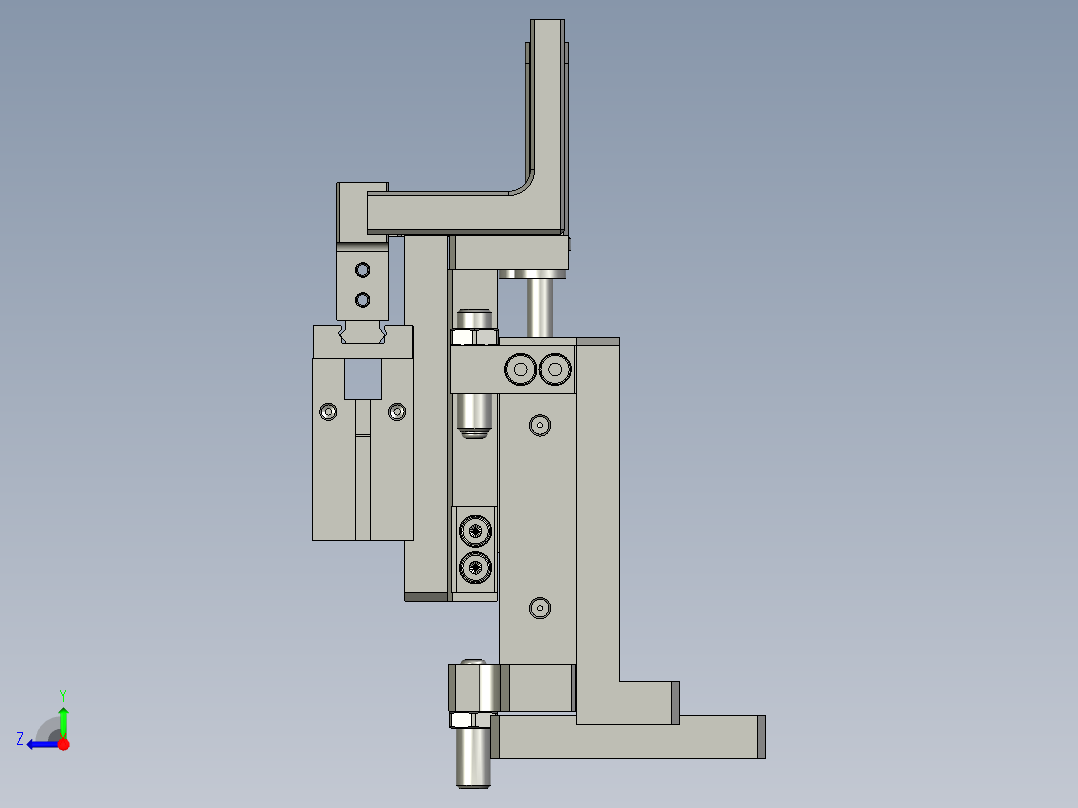 WWJZ-05-14-顶升组件右视图