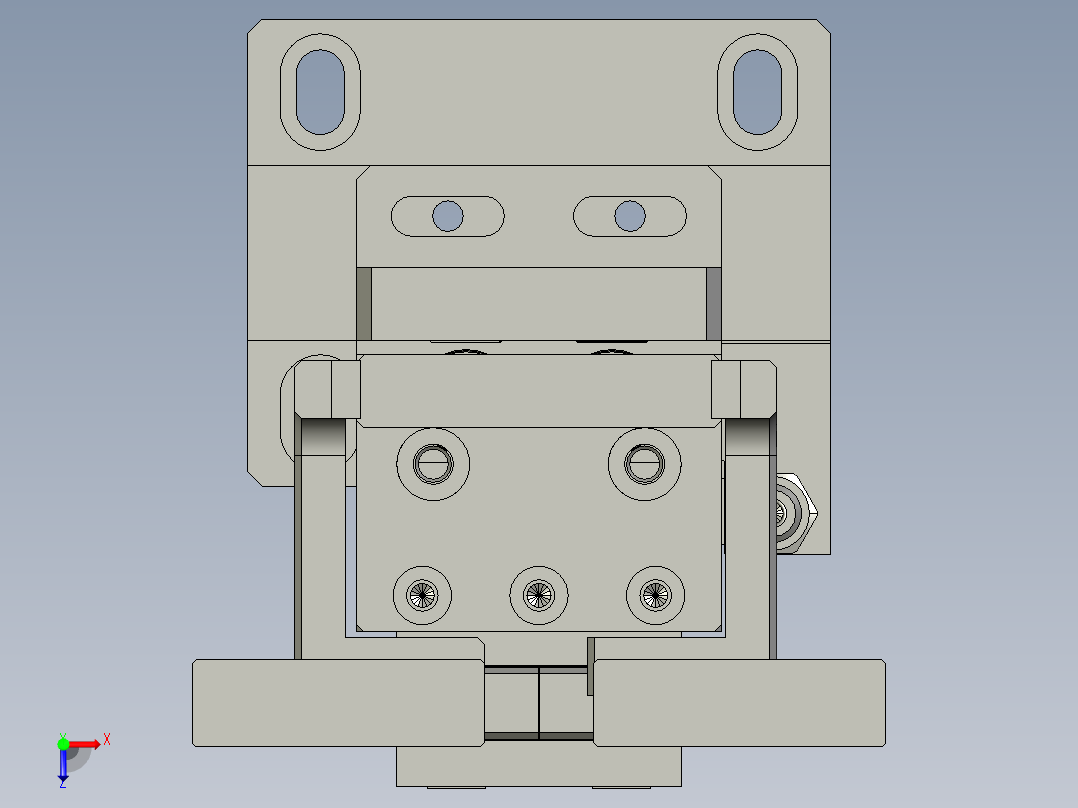 WWJZ-05-14-顶升组件俯视图