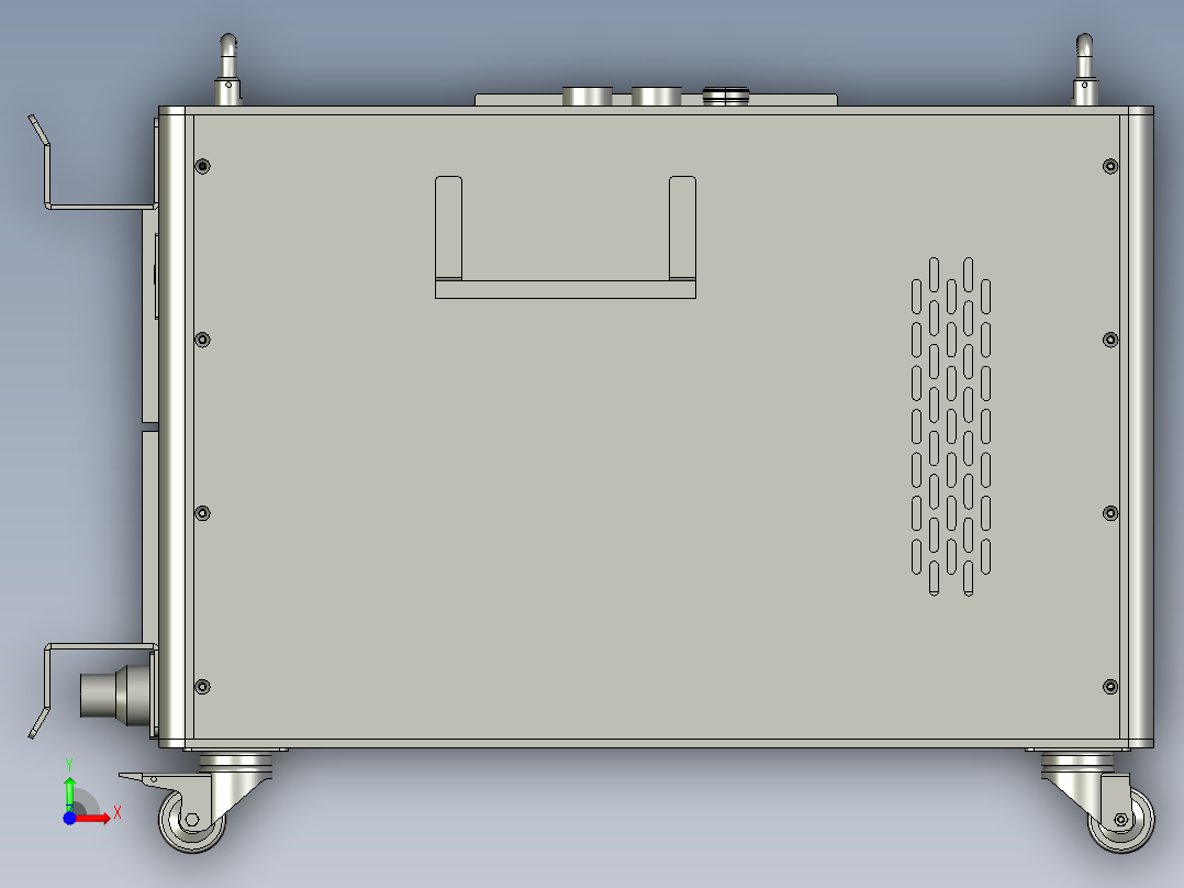 小型手持式除涂层氧化层激光机前视图