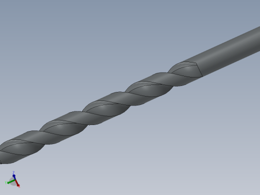 HSS 6mm钻头主视缩略图