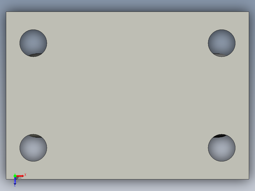 Y-世通脚轮112000012100俯视图