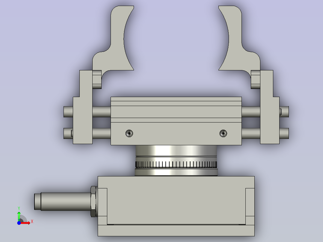 旋转机构前视图