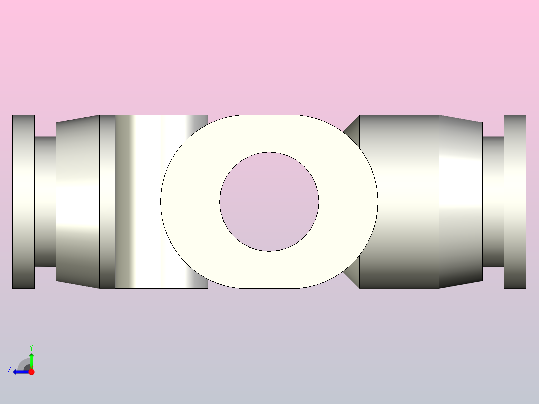 快插接头QSMX-6右视图