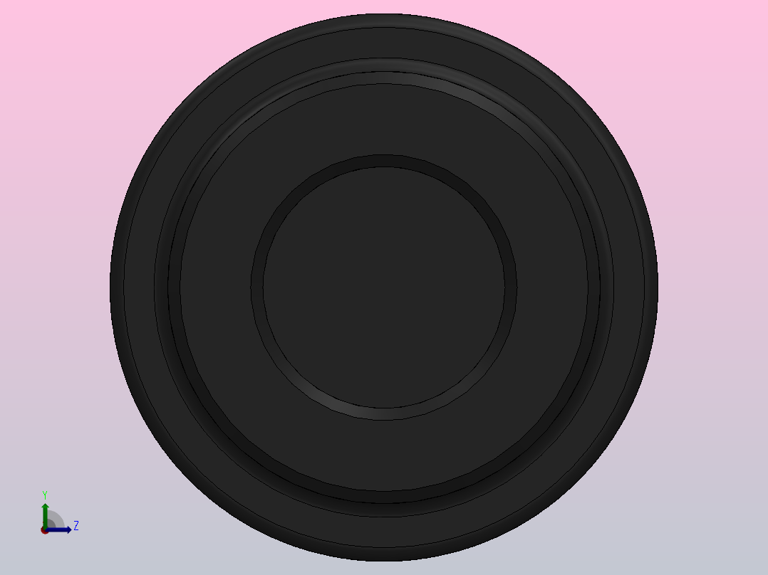 L型凸爪式弹性联轴器[FL42]左视图