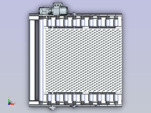 电动X型升降机俯视缩略图