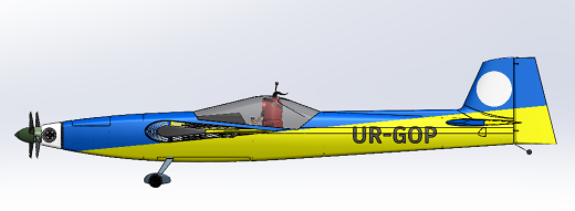 飞机模型3D设计缩略图