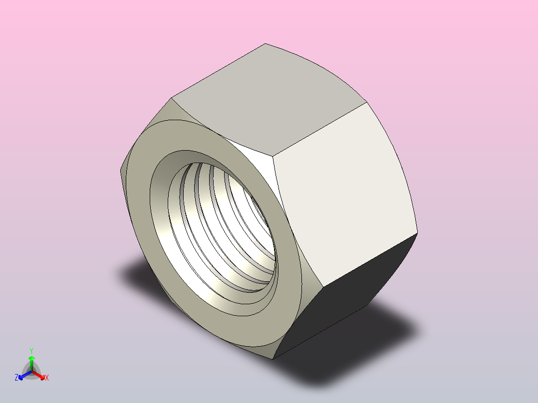 DIN_EN_ISO_4032_Hexagon_Nut_16.ipt六角螺母主视图