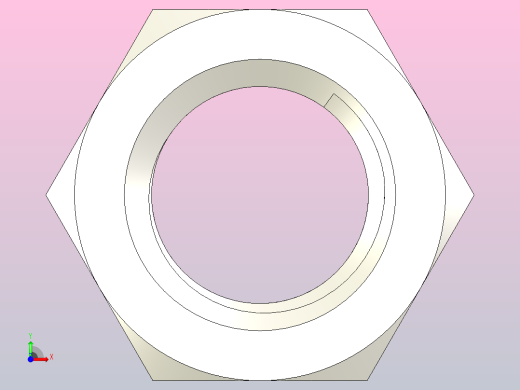 DIN_EN_ISO_4032_Hexagon_Nut_16.ipt六角螺母前视缩略图