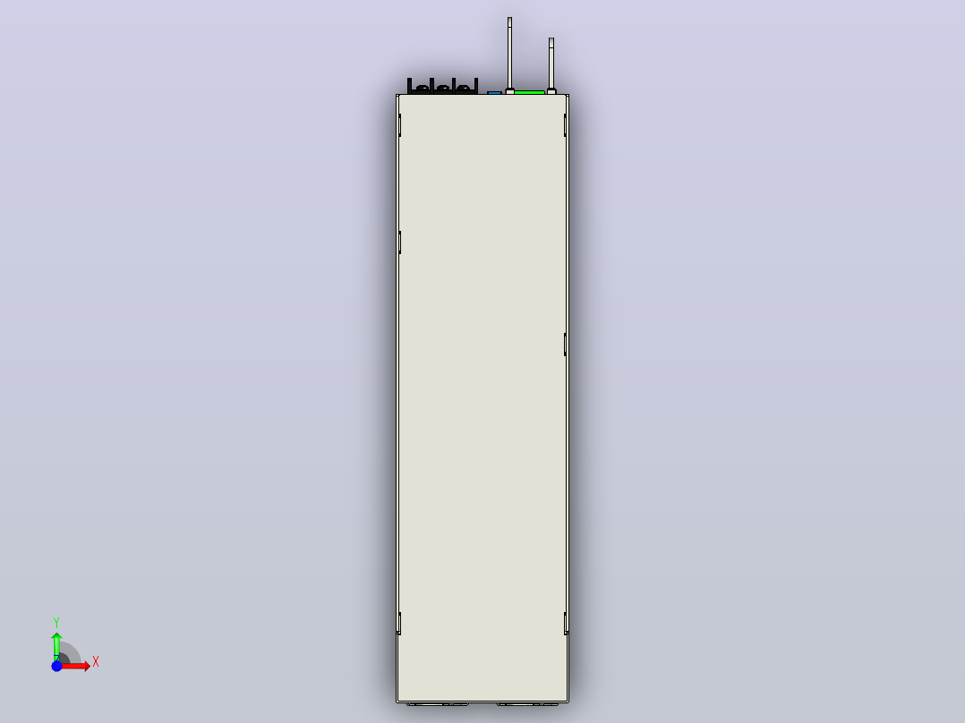 明伟电源NSP-1600-3D前视图