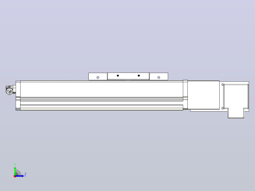 MCB14无尘皮带滑台[MCB14-L40-100-R-P20-C3]左视缩略图