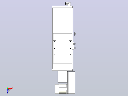 MCB14无尘皮带滑台[MCB14-L40-100-R-P20-C3]俯视缩略图