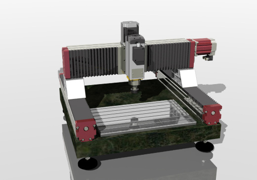 带第四轴的3D CNC缩略图