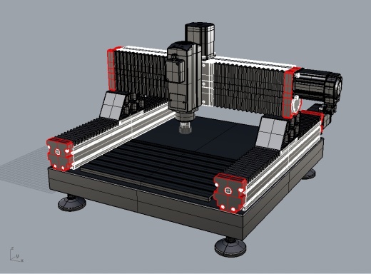 带第四轴的3D CNC缩略图
