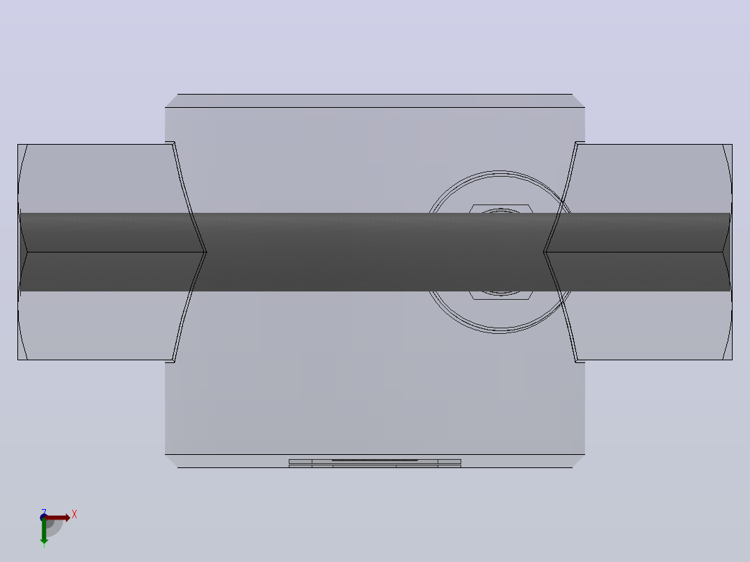 YXQ型油流发讯器（0.4MPa）(YXQ10-50)_YXQ-10俯视图