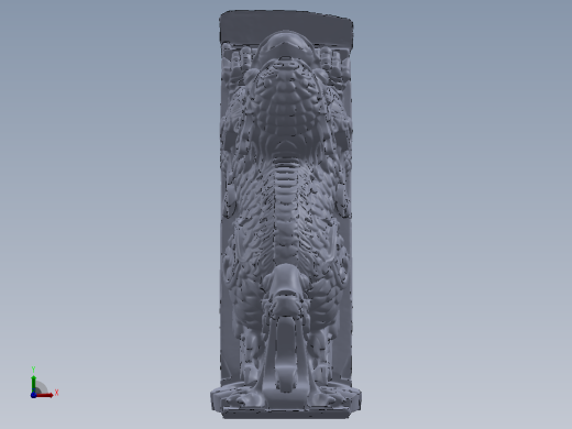 雕像+龙+3d前视缩略图