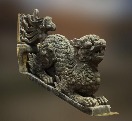 雕像+龙+3d缩略图