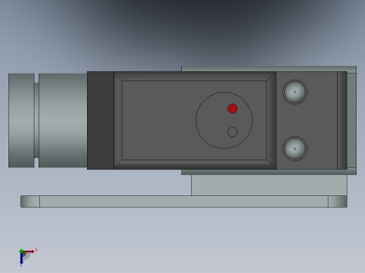 SY3220-LD-C4-6 L型插座式电磁阀[SY3220-5-LD-M5-C6-F2]俯视缩略图