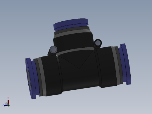 IPE 塑料正三通_IPE14-12-14