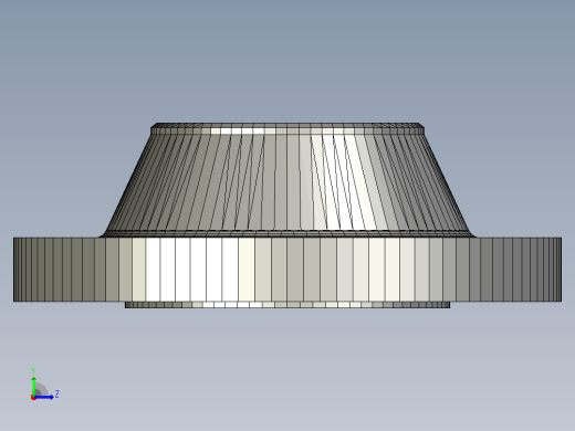 ASME B 16.5 RFWN法兰# 900 NPS 15至NPS 600左视缩略图