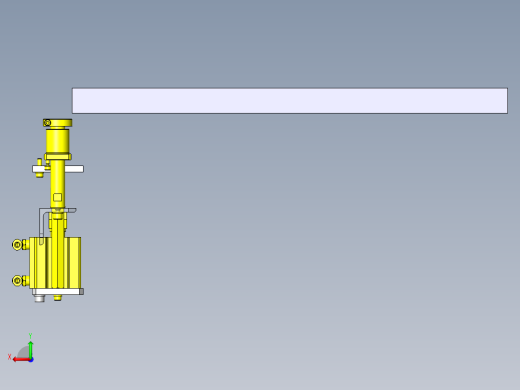 托盘传送挡块后视缩略图