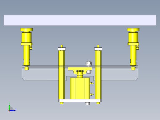 托盘传送挡块左视缩略图